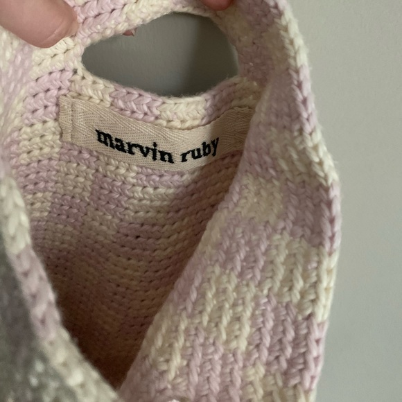 Marvin Ruby Woven Bag - Picture 2 of 3